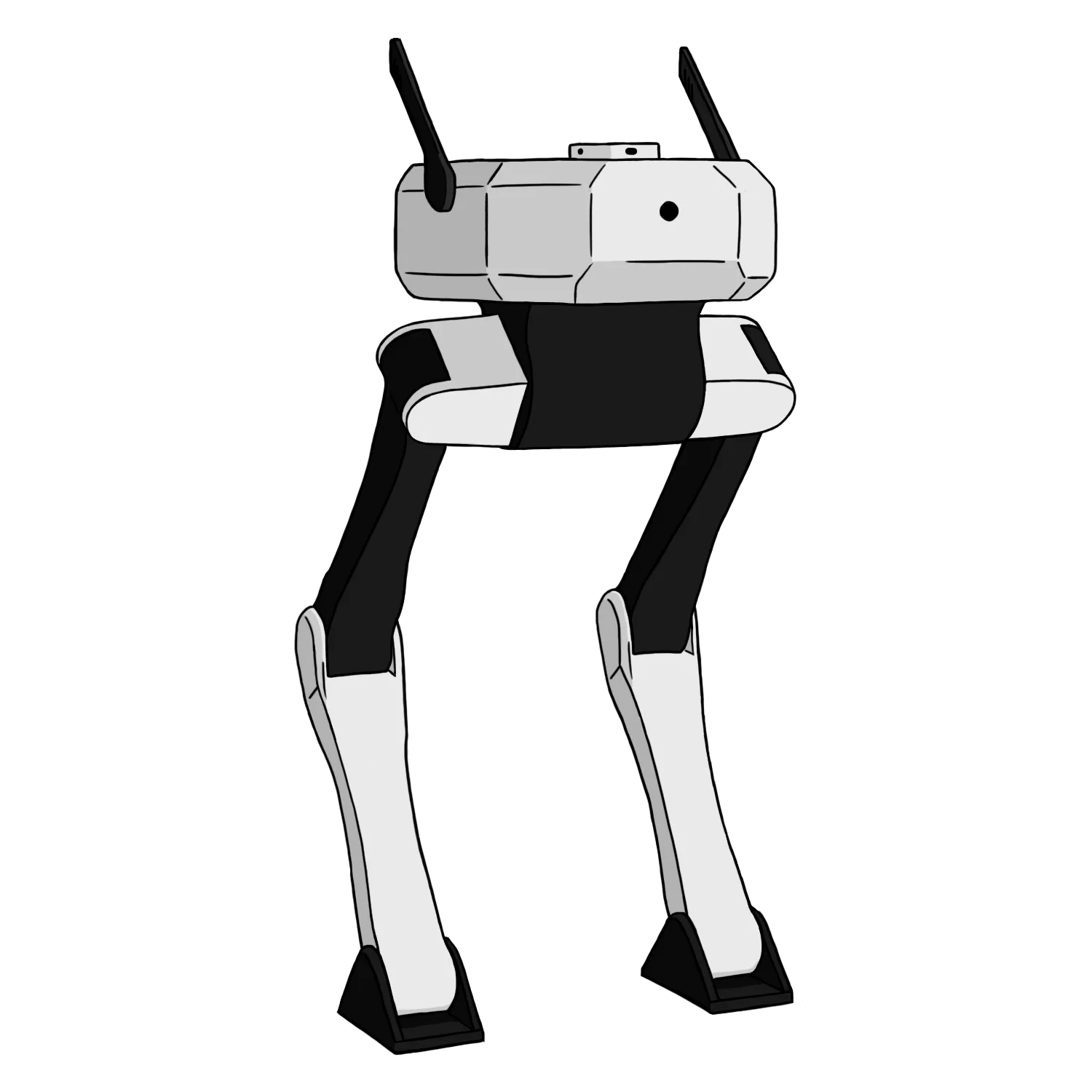 Bimo Standing Drawing